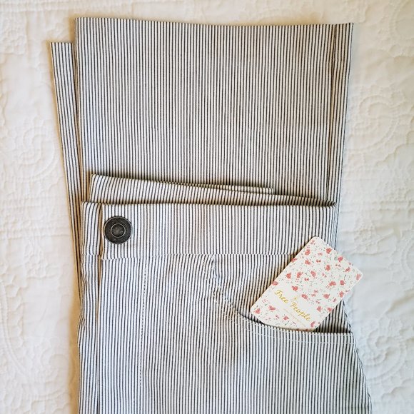 NWT Free People Strip Pants, Size M. - Picture 3 of 16